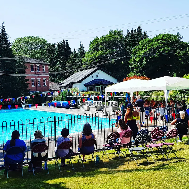 The Ryleys School pool used for a community event