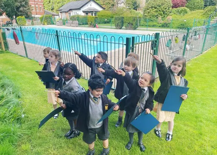 Mini beasts in Reception class at The Ryleys School, a private school in Cheshire