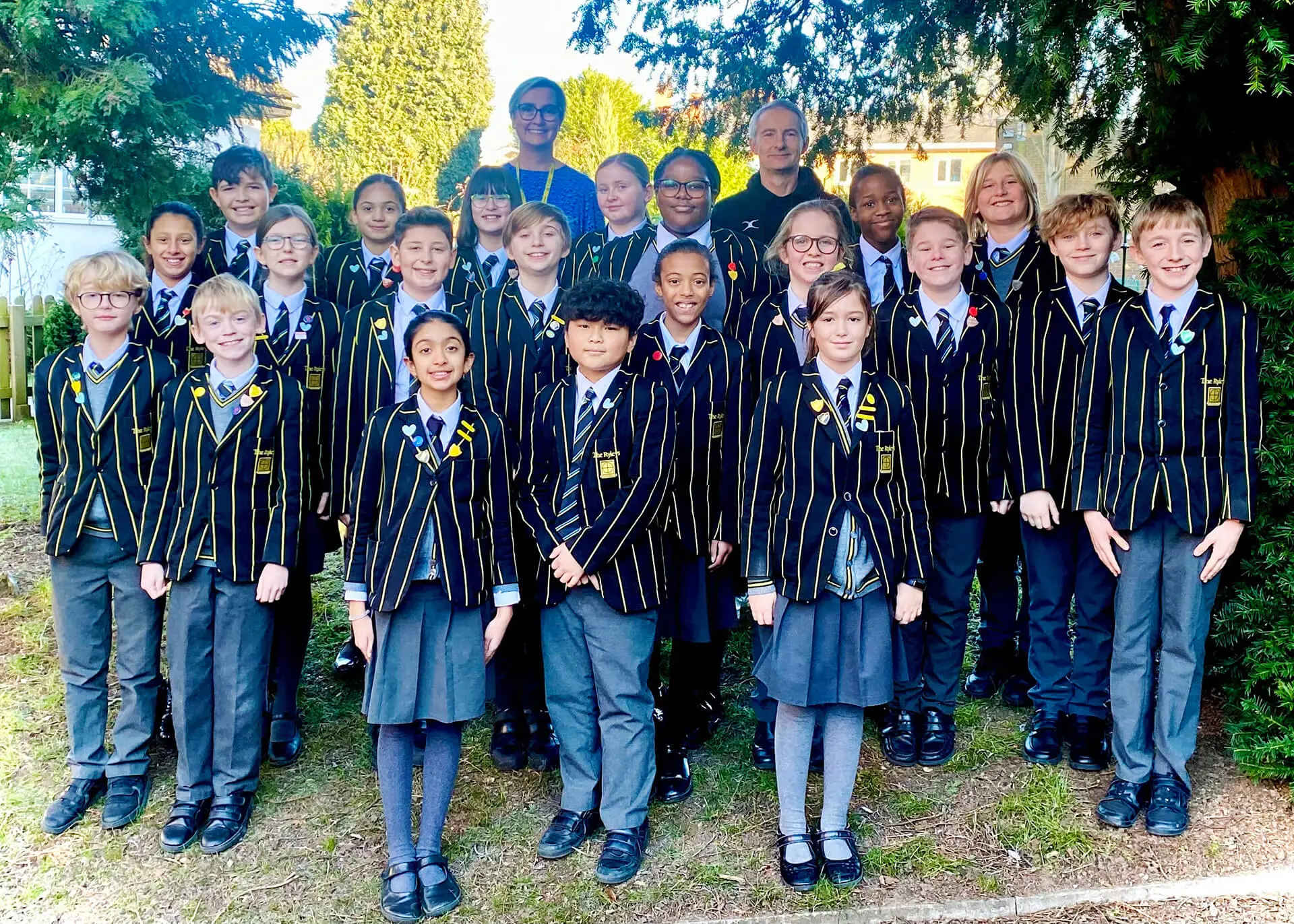 Exam Season for prep school pupils at The Ryleys School, a private school in Alderley Edge, Cheshire