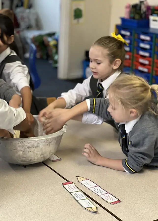 Flour Salt Water; Making bread at The Ryleys School, a private school in Cheshire