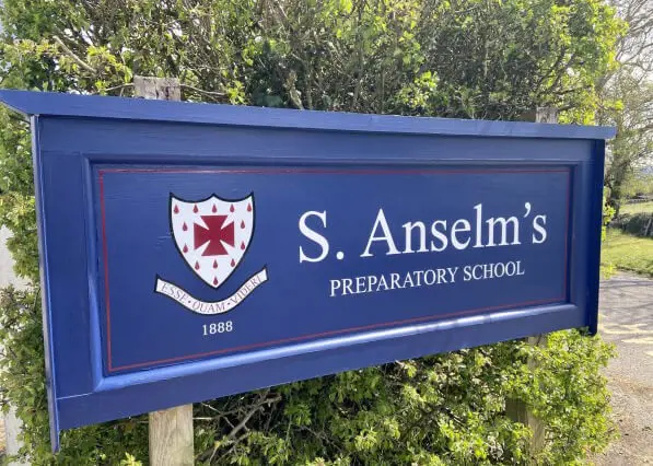 Netball at St Anselm's, the netball teams from The Ryleys School, a private school in Cheshire, enjoyed their sport on their visit