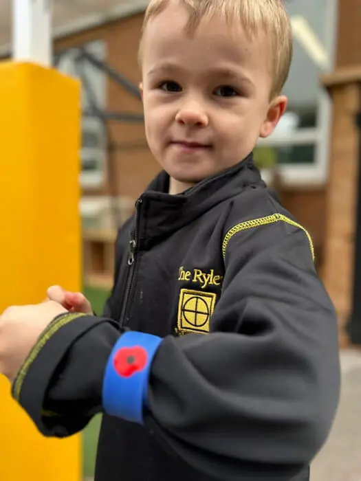 Remembrance Service at The Ryleys School, a prep school in Alderley Edge for boys and girls