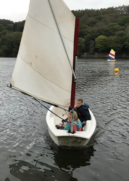 Final Sailing Club Of 2023 at The Ryleys School, a private school in Cheshire